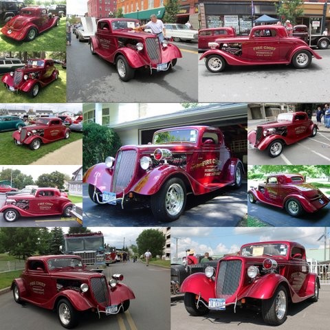 Les Wainman's '34 Ford "Fire Chief's Car"